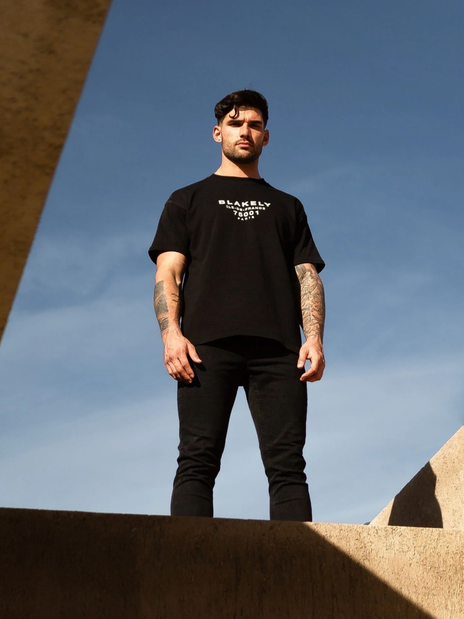 Seine Relaxed T-Shirt - Black 5 Seine Relaxed T-Shirt - Black - Image 5