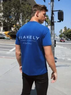 Sports Club Relaxed T-Shirt - Vintage Blue -Blakely Clothing Store 1966VVintageBlue03D