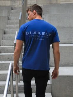 Sports Club Relaxed T-Shirt - Vintage Blue -Blakely Clothing Store 1966VVintageBlue05D