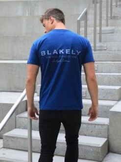 Sports Club Relaxed T-Shirt - Vintage Blue -Blakely Clothing Store 1966VVintageBlue07D