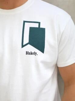 Revolve Relaxed T-Shirt - Flat White 12 Revolve Relaxed T-Shirt - Flat White -Blakely Clothing Store 1966White 02D