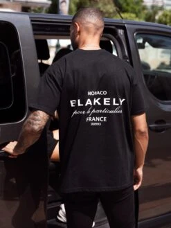 Monaco Relaxed T-Shirt - Black 9 Monaco Relaxed T-Shirt - Black -Blakely Clothing Store 196BLACKD 1
