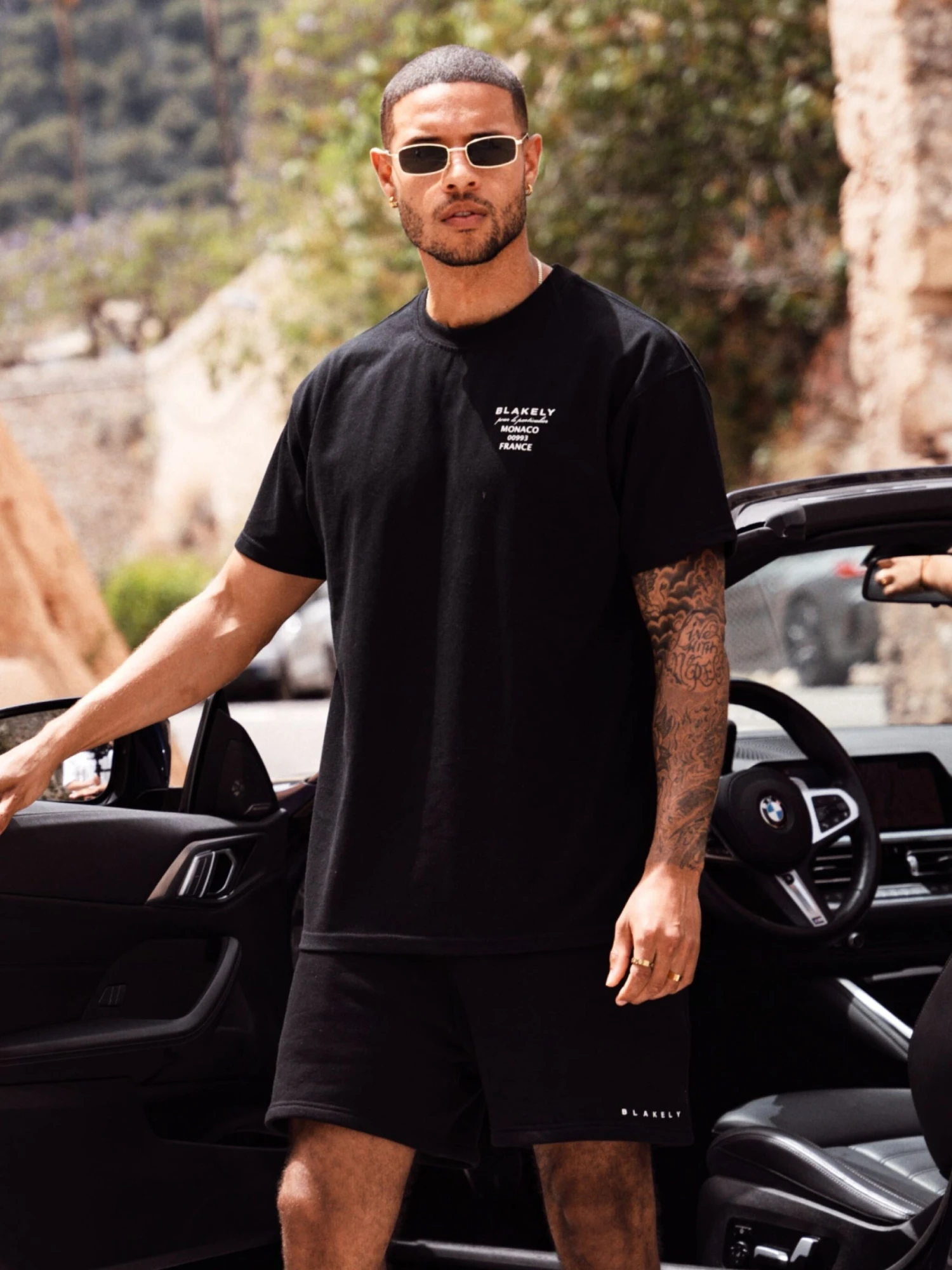 Monaco Relaxed T-Shirt - Black 3 Monaco Relaxed T-Shirt - Black - Image 3