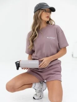 Active Studios Oversized T-Shirt - Dusty Pink -Blakely Clothing Store 196BSDUSTYPINKD 2