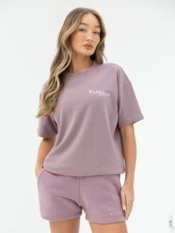 Active Studios Oversized T-Shirt - Dusty Pink -Blakely Clothing Store 196BSDUSTYPINKD 4