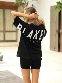 Isabel Oversized T-Shirt - Black -Blakely Clothing Store 196IWBLACKD 3
