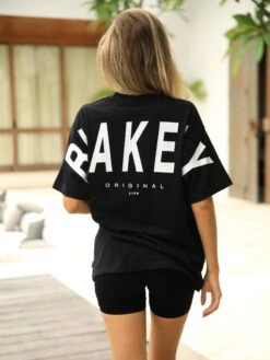 Isabel Oversized T-Shirt - Black -Blakely Clothing Store 196IWBLACKD 4