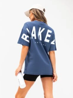 Isabel Oversized T-Shirt - Blue -Blakely Clothing Store 196IWBLUED 3