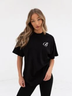 Vita Oversized T-Shirt - Black