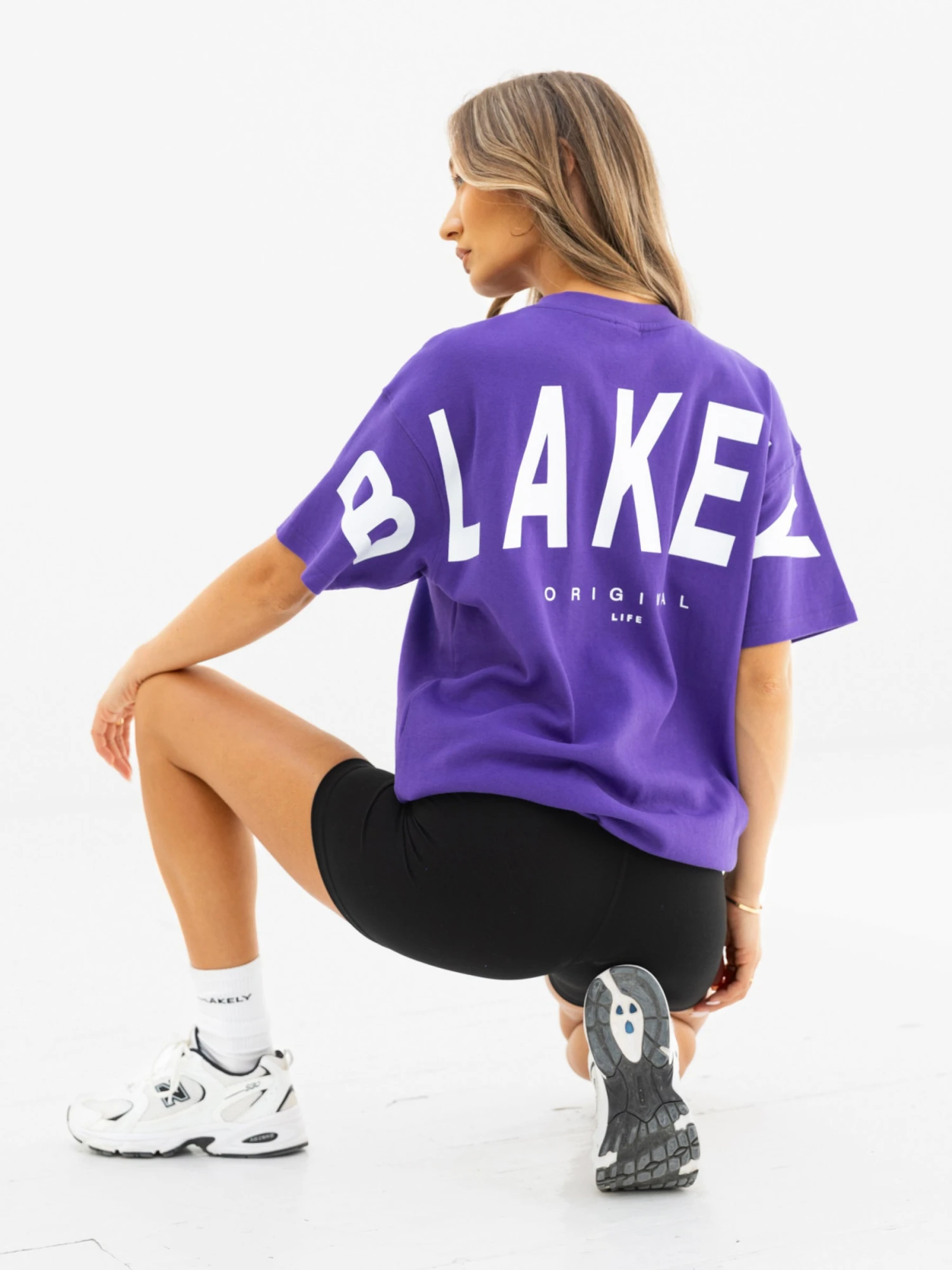 Isabel Oversized T-Shirt - Purple 1 Isabel Oversized T-Shirt - Purple