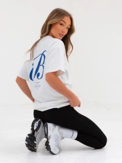 Vita Oversized T-Shirt - Flat White 13 Vita Oversized T-Shirt - Flat White -Blakely Clothing Store 196IWFlatWhite 01D