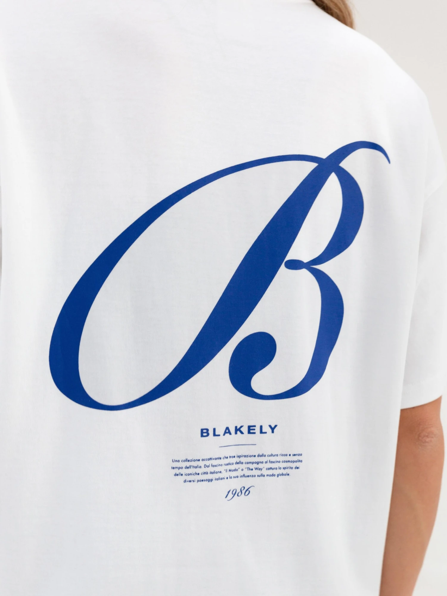 Vita Oversized T-Shirt - Flat White 2 Vita Oversized T-Shirt - Flat White - Image 2