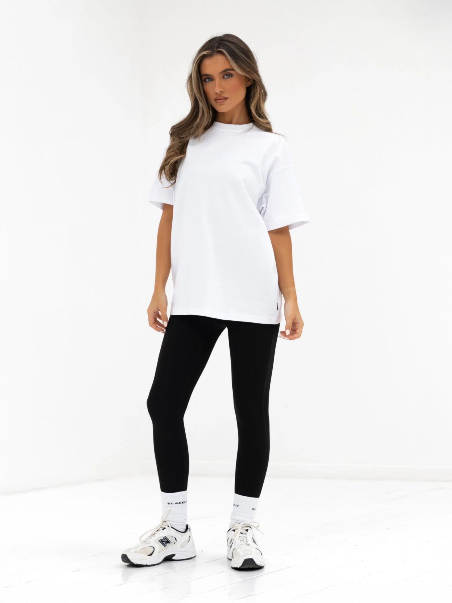 Isabel Oversized T-Shirt - White & Cherry Red 6 Isabel Oversized T-Shirt - White & Cherry Red - Image 6