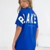 Isabel Oversized T-Shirt - Cobalt Blue