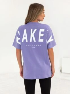 Isabel Oversized T-Shirt - Violet -Blakely Clothing Store 196IW VIOLETD 3