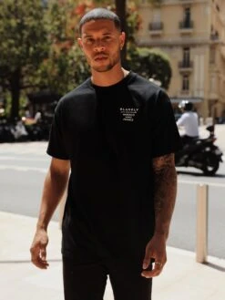 Monaco Relaxed T-Shirt - Black 11 Monaco Relaxed T-Shirt - Black -Blakely Clothing Store 196MORelaxedTee Black