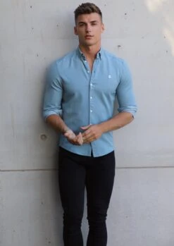 Torino Shirt - Blue 6 Torino Shirt - Blue -Blakely Clothing Store 1979TorinoBlue3