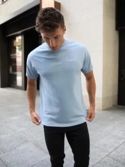 Universal Relaxed T-Shirt - Ice Blue -Blakely Clothing Store 197BLLightBlue03D