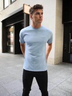 Universal Relaxed T-Shirt - Ice Blue -Blakely Clothing Store 197BLLightBlue05D