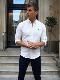 Lisbon Shirt - Off White -Blakely Clothing Store 1986OFFWHITED 3