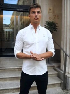 Lisbon Shirt - Off White -Blakely Clothing Store 1986OFFWHITELEADD