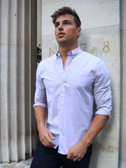 Lisbon Shirt - Stone -Blakely Clothing Store 1986STONED