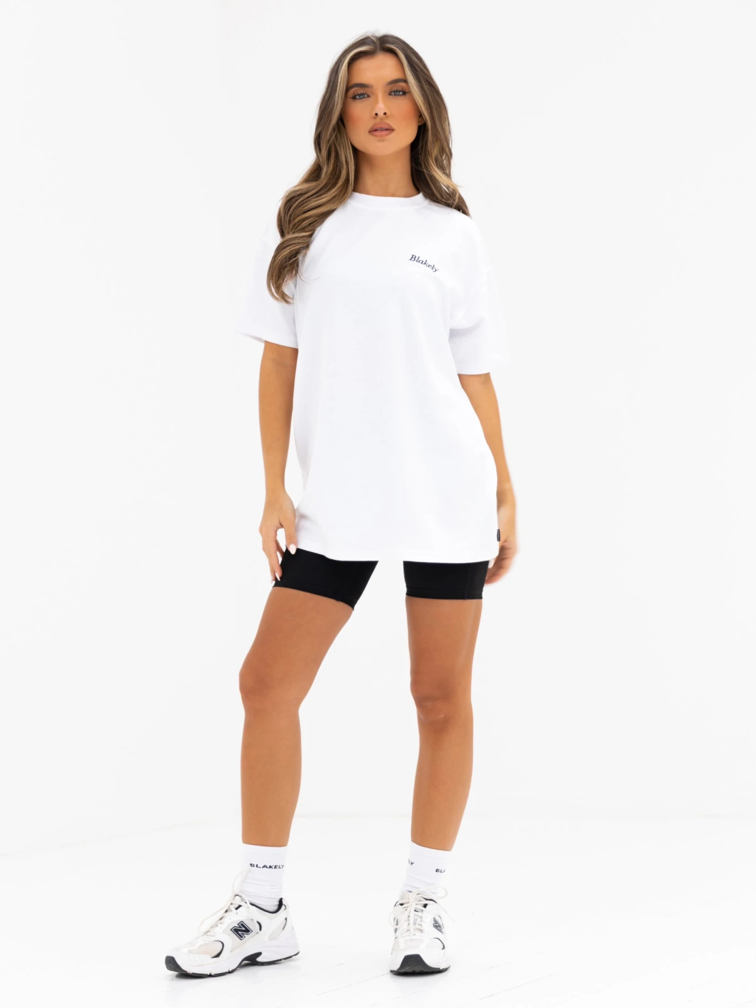 Callie Cherry Oversized T-Shirt - White 4 Callie Cherry Oversized T-Shirt - White - Image 4