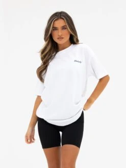 Lia Lemon Oversized T-Shirt - White 7 Lia Lemon Oversized T-Shirt - White -Blakely Clothing Store 1999LEMOND 2