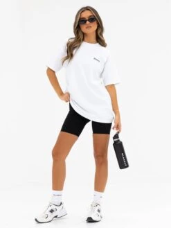 Lia Lemon Oversized T-Shirt - White 11 Lia Lemon Oversized T-Shirt - White -Blakely Clothing Store 1999LEMOND 4