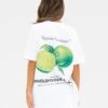 Lilo Lime Oversized T-Shirt - White -Blakely Clothing Store 1999LIMELEADD