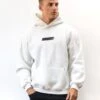 Kobe Italic Relaxed Hoodie - Marl White -Blakely Clothing Store 2011BIMARLHOODLEADD