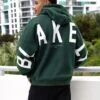 Idris Oversized Hoodie - Pine Green -Blakely Clothing Store 2011MPINE02LEADD