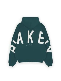 Idris Oversized Hoodie - Pine Green -Blakely Clothing Store 2011MPINE04D
