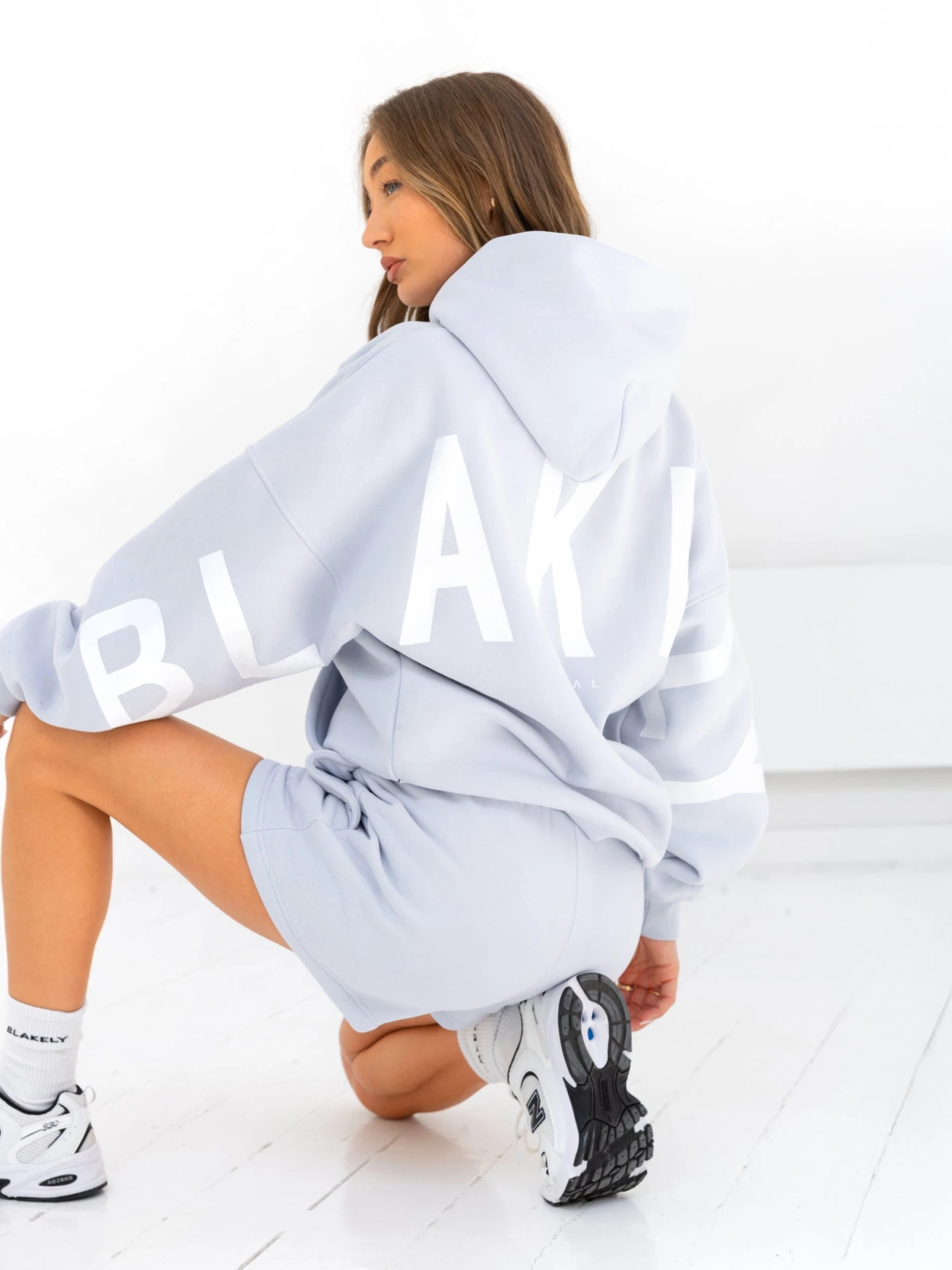 Isabel Oversized Hoodie - Pale Blue 1 Isabel Oversized Hoodie - Pale Blue
