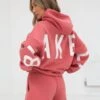 Isabel Oversized Hoodie - Sunrise Coral