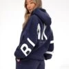 Isabel Oversized Hoodie - Classic Navy -Blakely Clothing Store 2011WNavyLeadD