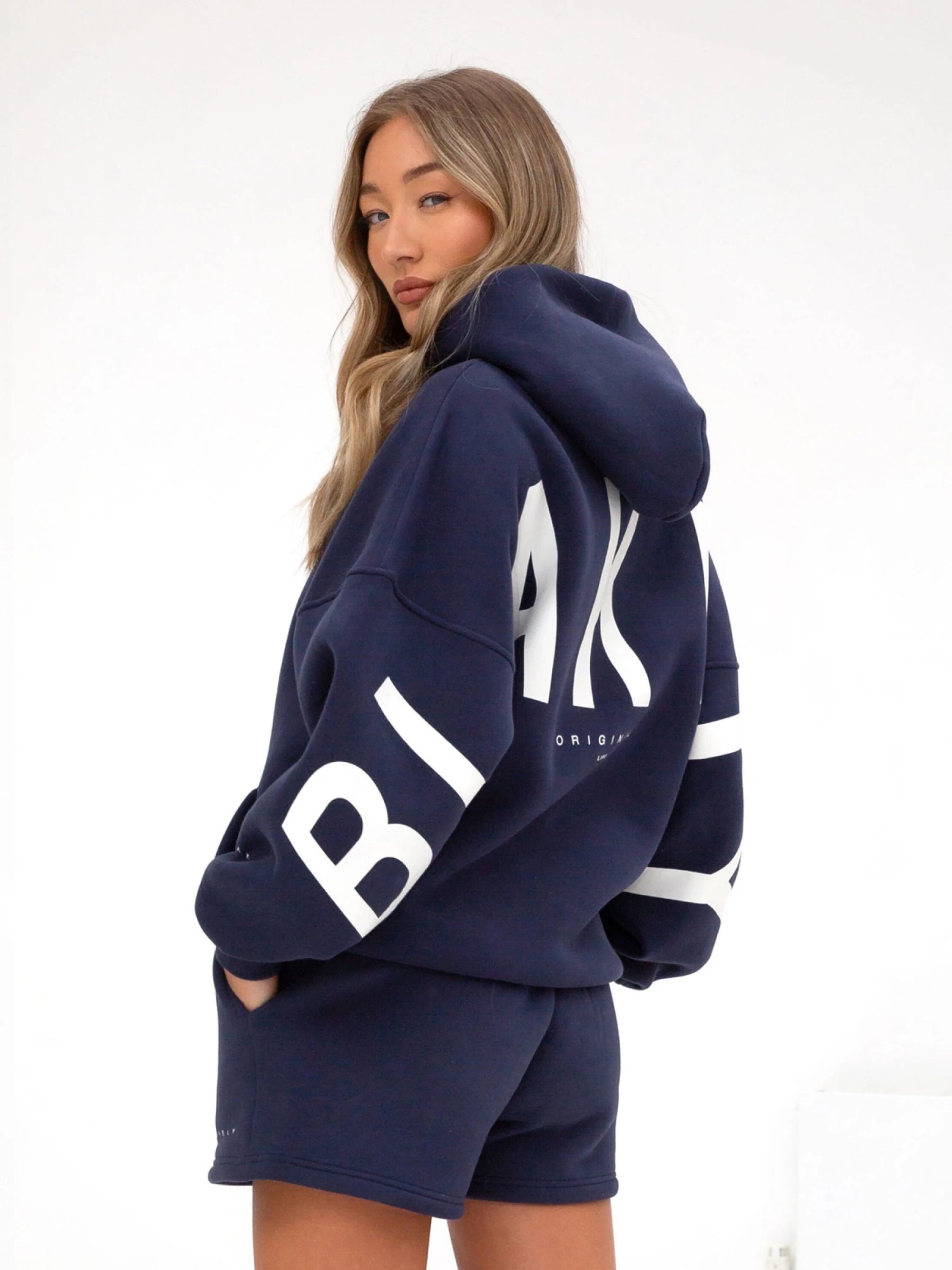 Isabel Oversized Hoodie - Classic Navy 1 Isabel Oversized Hoodie - Classic Navy