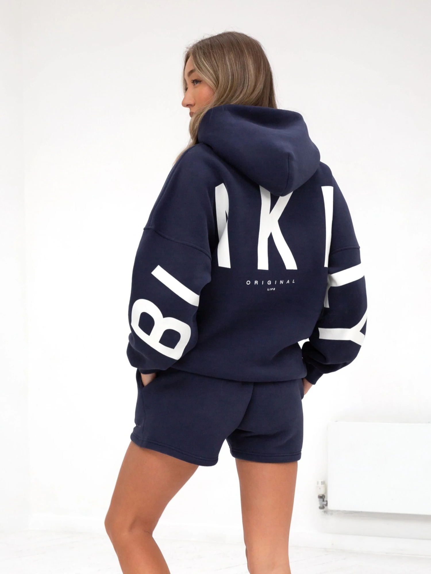 Isabel Oversized Hoodie - Classic Navy 6 Isabel Oversized Hoodie - Classic Navy - Image 6
