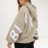 Isabel Oversized Hoodie - Beige