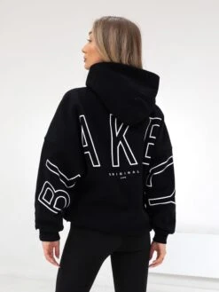 Outline Isabel Oversized Hoodie - Black 10 Outline Isabel Oversized Hoodie - Black -Blakely Clothing Store 20120Black 04D