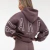 Outline Isabel Oversized Hoodie - Mauve Brown -Blakely Clothing Store 20120LightBrownBACKLEADD