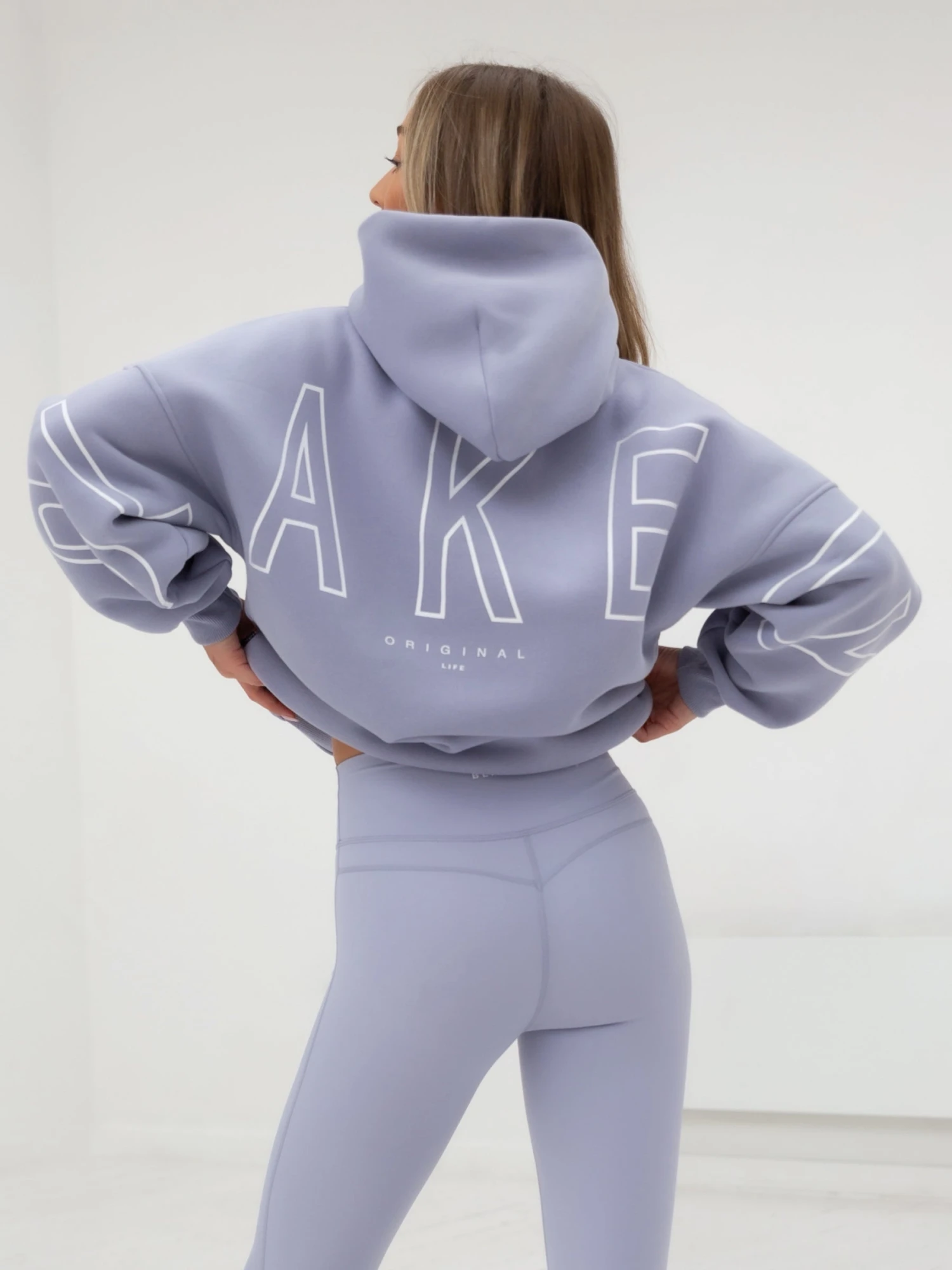 Outline Isabel Oversized Hoodie - Light Violet 5 Outline Isabel Oversized Hoodie - Light Violet - Image 5