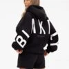 Isabel Hoodie & Jogger Shorts Set - Black -Blakely Clothing Store 20121