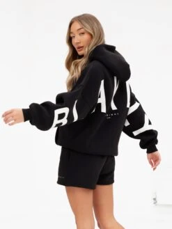 Isabel Hoodie & Jogger Shorts Set - Black 6 Isabel Hoodie & Jogger Shorts Set - Black -Blakely Clothing Store 20123