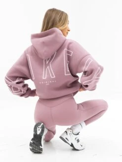 Outline Isabel Oversized Hoodie - Dusty Pink -Blakely Clothing Store 2012ODUSTYPINK02D