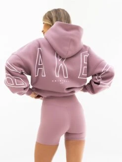 Outline Isabel Oversized Hoodie - Dusty Pink