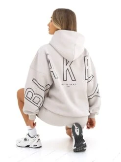 Outline Isabel Oversized Hoodie - Ivory -Blakely Clothing Store 2012OIVORY03D