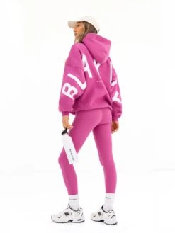 Isabel Oversized Hoodie - Pink -Blakely Clothing Store 2012PPINK02D