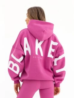 Isabel Oversized Hoodie - Pink -Blakely Clothing Store 2012PPINK03D