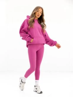 Isabel Oversized Hoodie - Pink -Blakely Clothing Store 2012PPINK05D